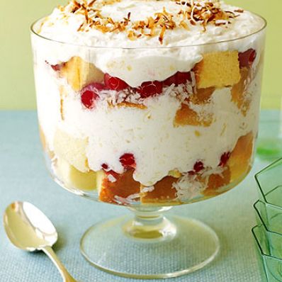 pina colada trifle
