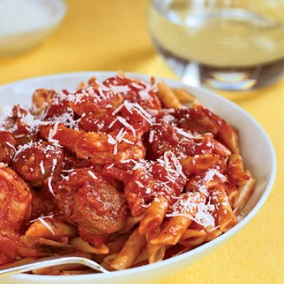 Pasta with Chicken and Sausage