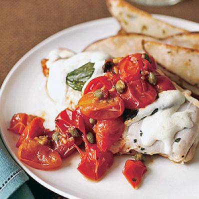 Chicken Parmesan and Herbed Oven Fries