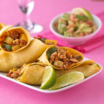 Chicken Soft Tacos