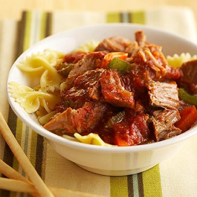 Pork Ragu with Pasta