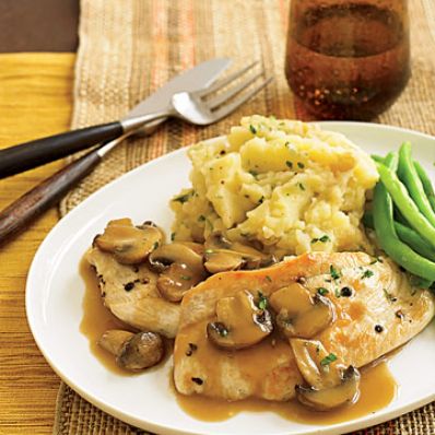 Chicken Scaloppine Marsala