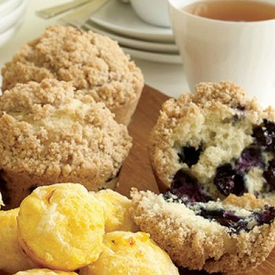 Blueberry-Crumb Muffins