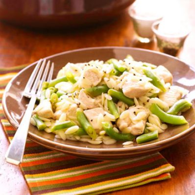 Lemony Chicken & Orzo