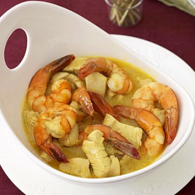 Althea Needham's Chicken & Shrimp Coconut Curry