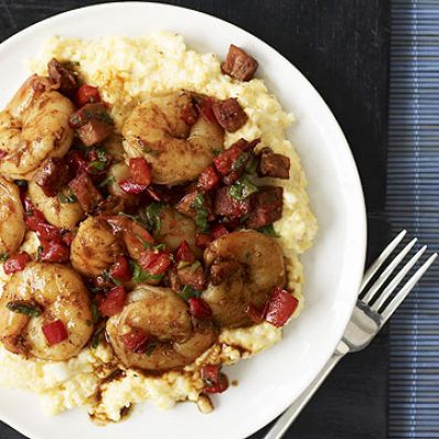 Spicy Low-Country Shrimp and Grits