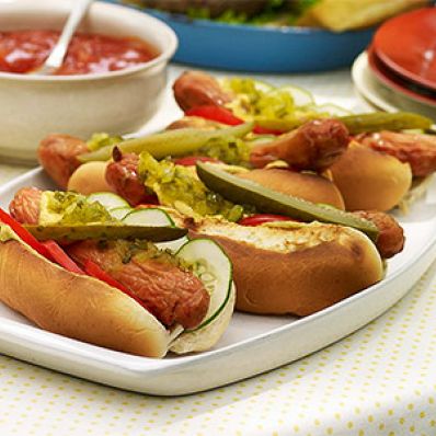Chicago-Style Hot Dogs