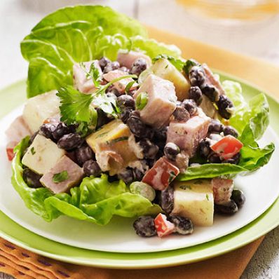 Southwestern Ham and Cheese Salad Cup