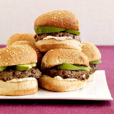 Black Bean Chili Burgers