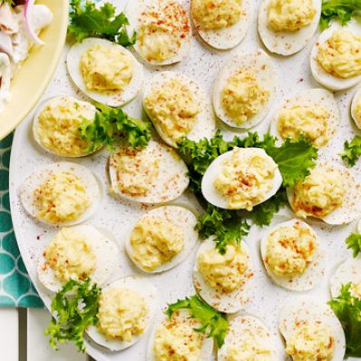 Sweet and Spicy Deviled Eggs