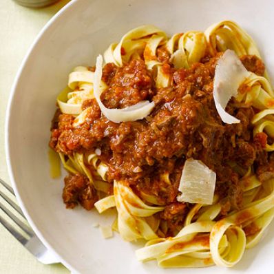 Pasta and Meat Sauce