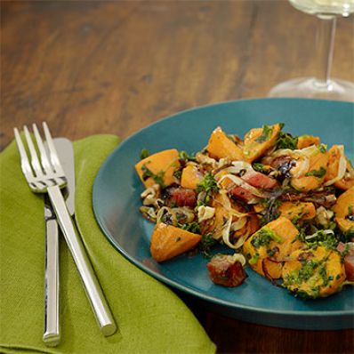 Warm Sweet Potato Salad