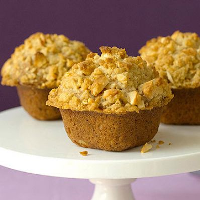 Banana-Macadamia Nut Muffins