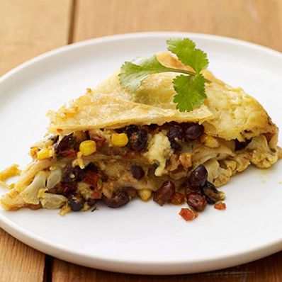 Vegetarian Mexican Lasagna