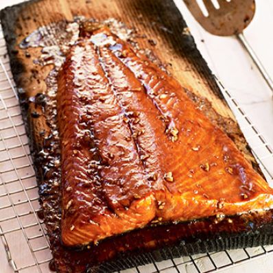 Pacific Rim Cedar Plank Salmon
