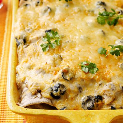 Chicken Burrito Casserole