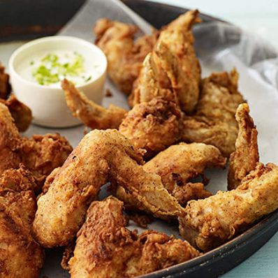 Southwest-Style Fried Wings