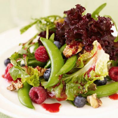 Sugar Snap Pea and Berry Salad