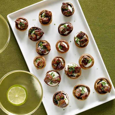 Sirloin-Stuffed Mushrooms