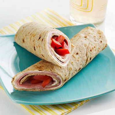 Creamy Ham Wraps