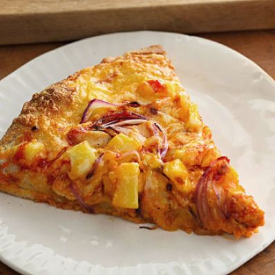 Sweet and Sour Grilled Chicken Pizza