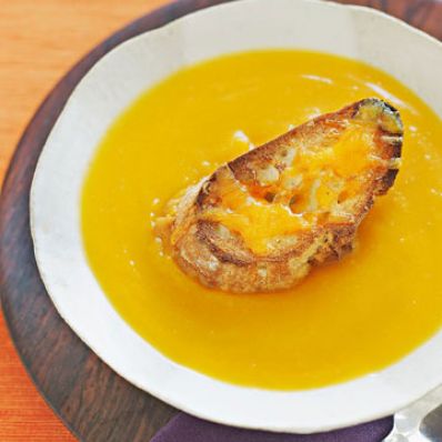 Slow-Cooker Gingery Butternut Squash Soup