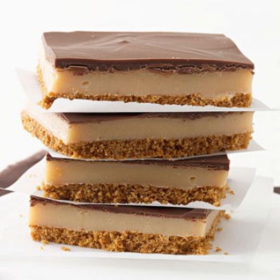 Chocolate Dulce De leche Bars