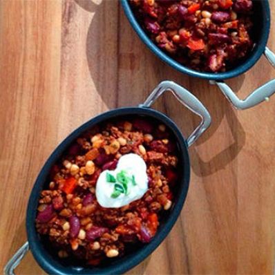Turkey & Two Bean Chili