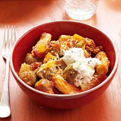 Meatballs for Soup or Rigatoni