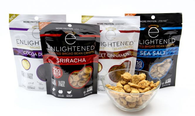 Enlightened Roasted Broad Bean Crisps