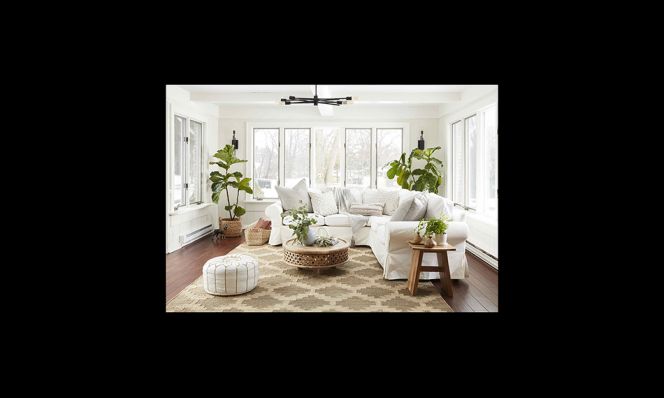 Organized Family Room
