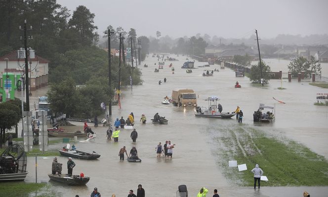 Hurricane Harvey devastation