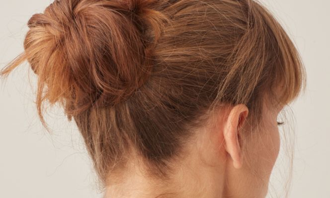 Messy Bun for Date Night