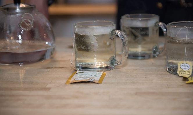 Making tea