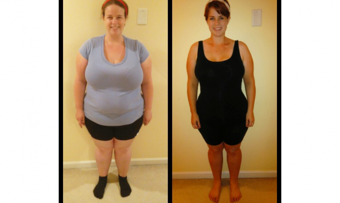 Debby Michael before and after front