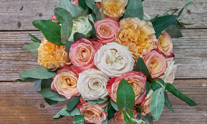 Cupid Flower Arrangement