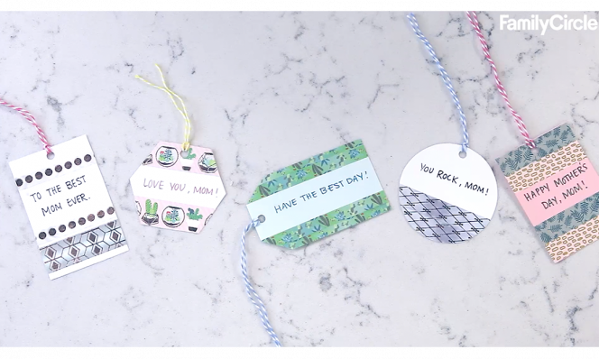 DIY Mom Gift Tags