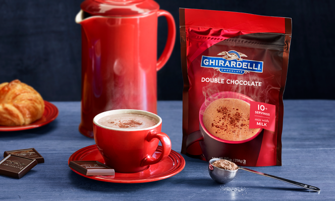 hot cocoa ghiradelli