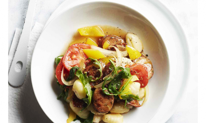 Gnocchi and Sausage