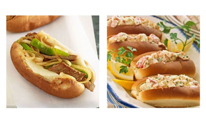 Philly Cheesesteaks vs New England Lobster Rolls