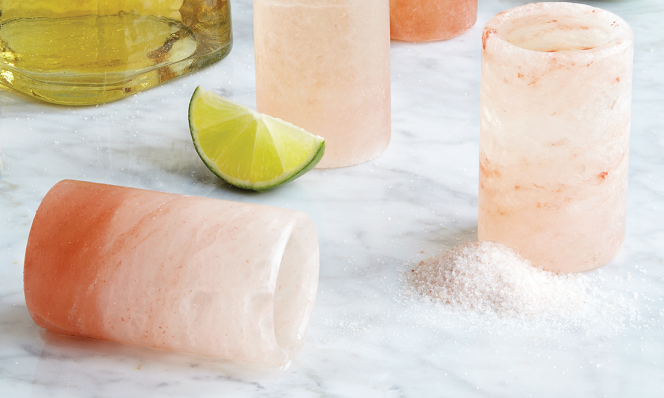 Himalayan Salt Tequila Glasses