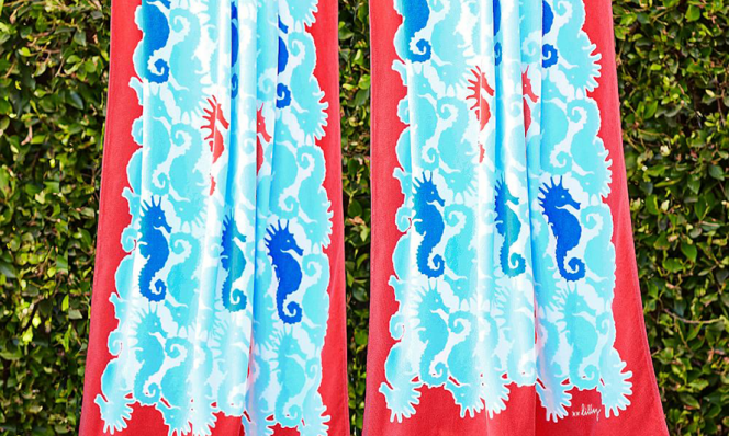 Hold Your Horses Pool Towel
