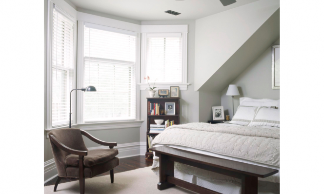 clean bedroom