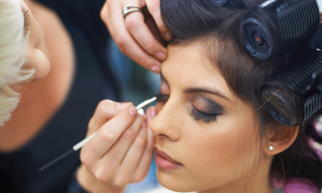 prom hair and makeup