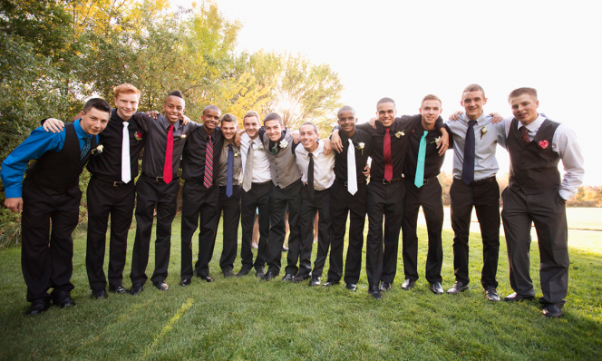 Prom photo shoot