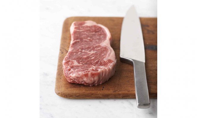 raw steak