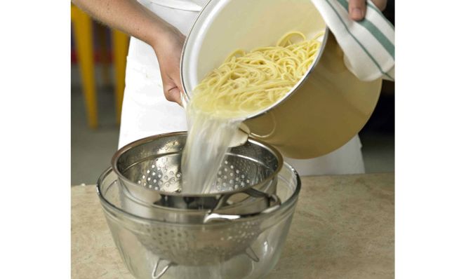 save pasta water