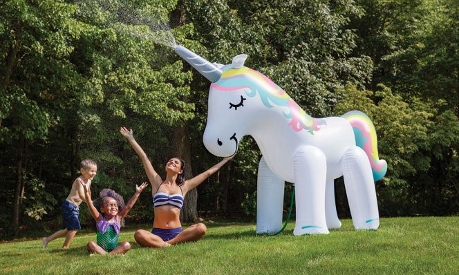 Ginormous Unicorn Yard Sprinkler