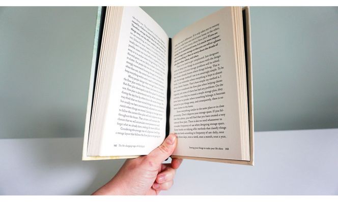 bookmark hair tie