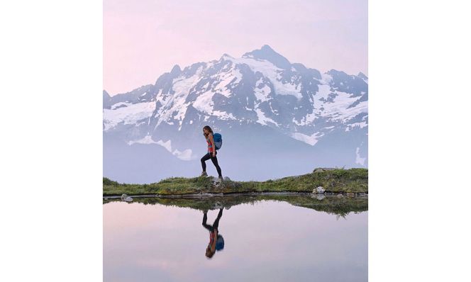 outdoor fitness hiking